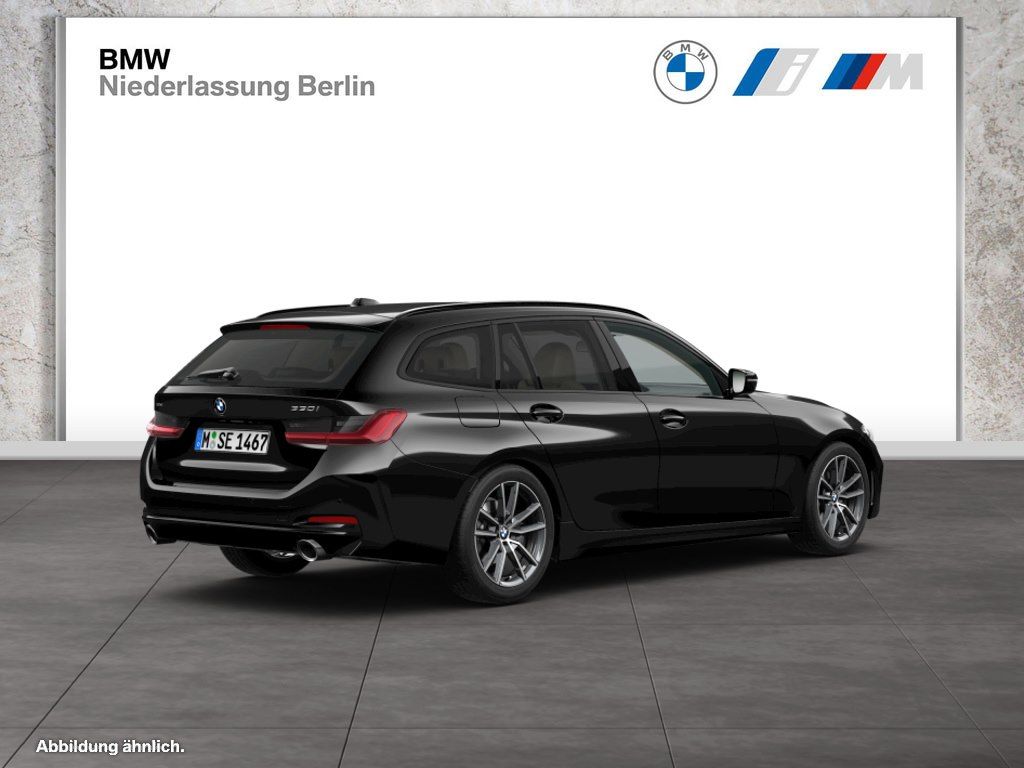 BMW 330 2023 г. Чёрный, пробег 32169 км