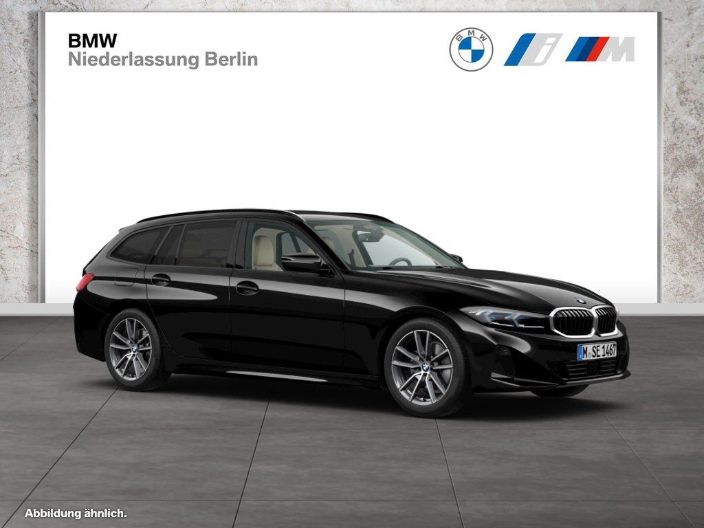 BMW 330 2023 г. Чёрный, пробег 32169 км
