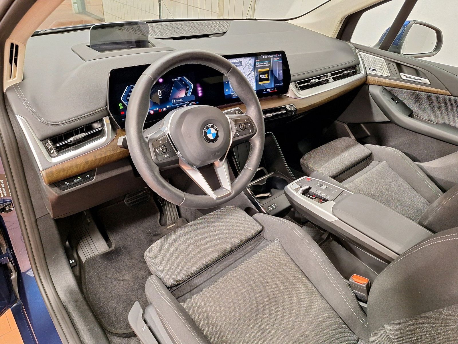 BMW 218 ACTIVE TOURER 2023 г. Синий, пробег 43558 км