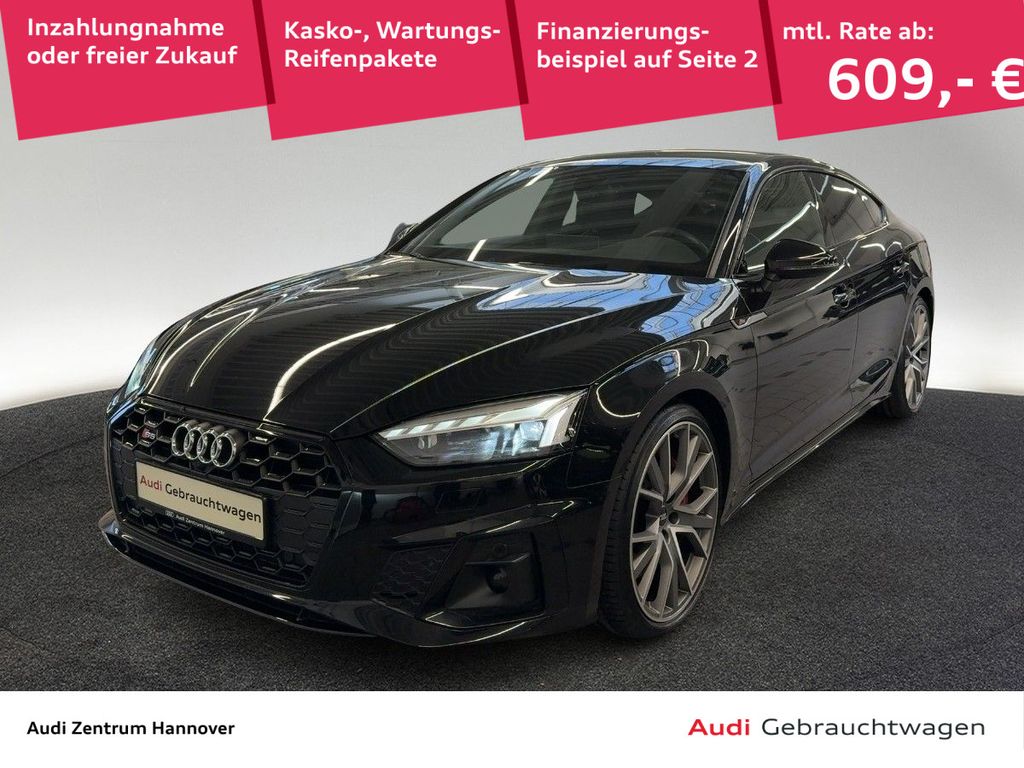 Audi A5 2023 г. Чёрный, пробег 47163 км