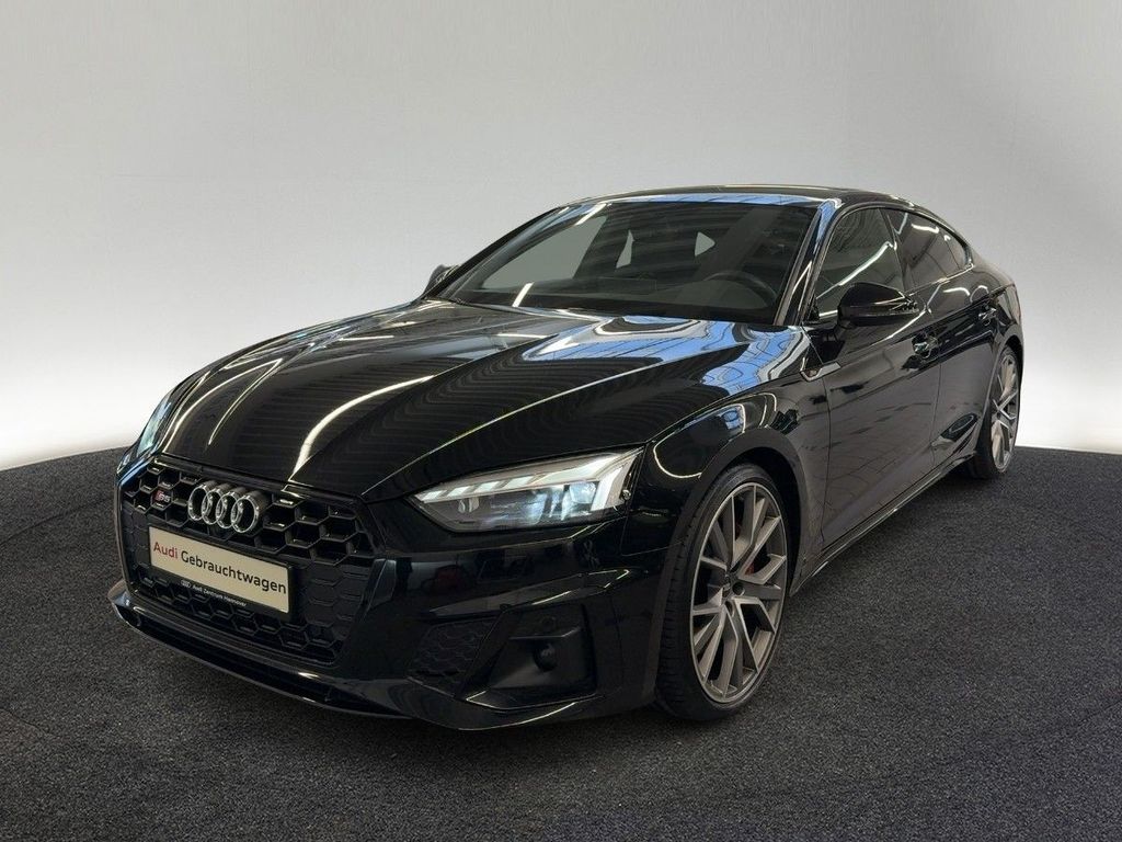 Audi A5 2023 г. Чёрный, пробег 47163 км