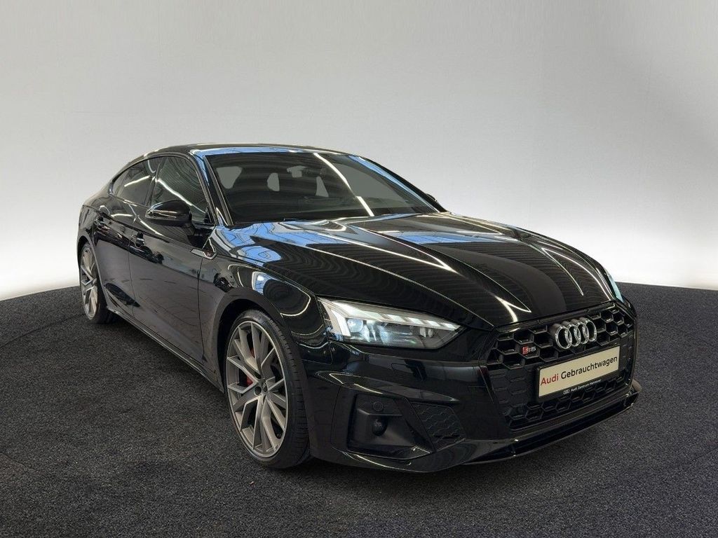 Audi A5 2023 г. Чёрный, пробег 47163 км