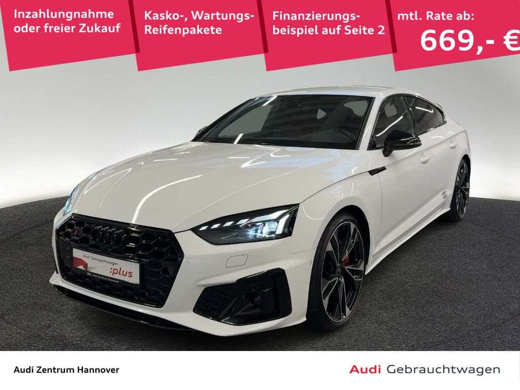 Audi A5 2024 г. Белый, пробег 54918 км