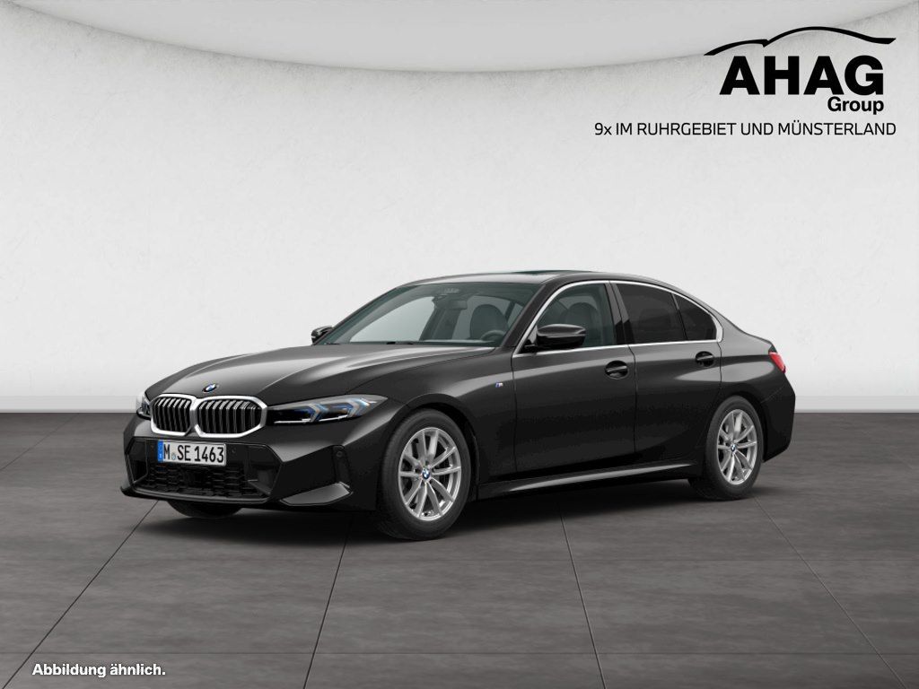 BMW 330 2023 г. Чёрный, пробег 34751 км