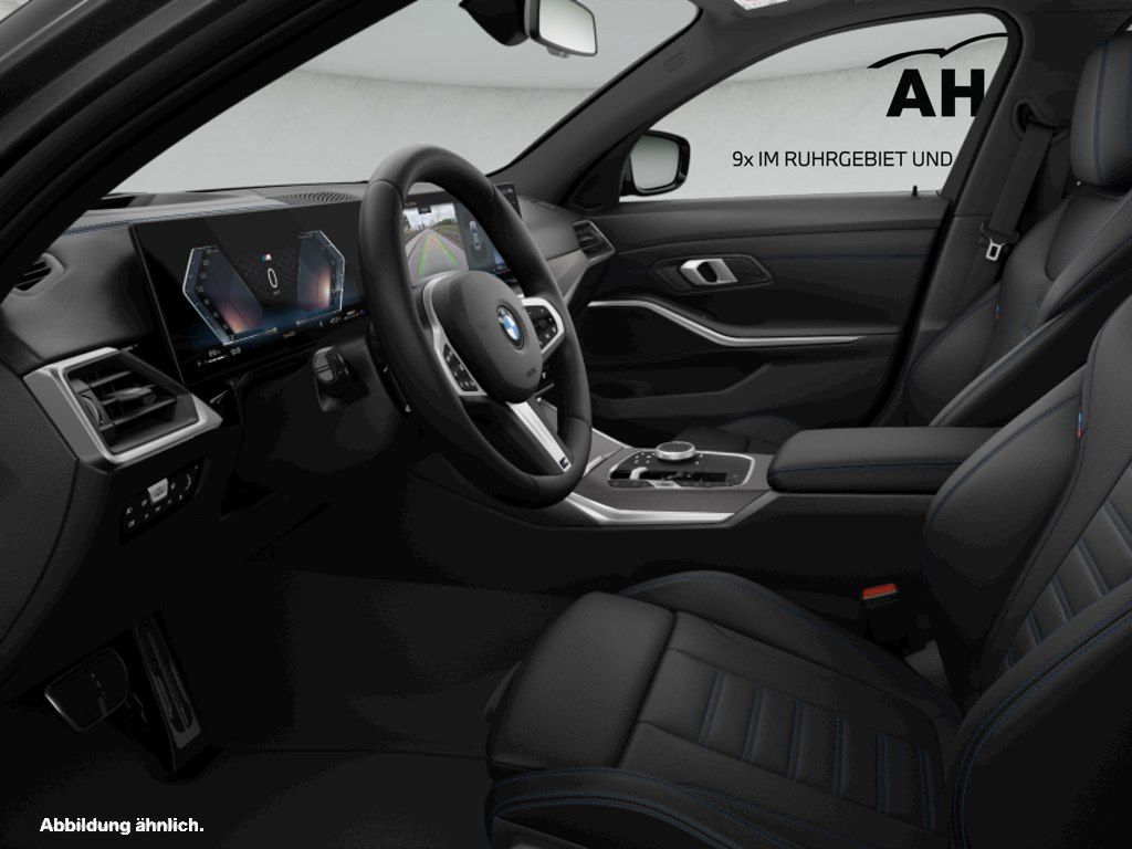 BMW 330 2023 г. Чёрный, пробег 34751 км