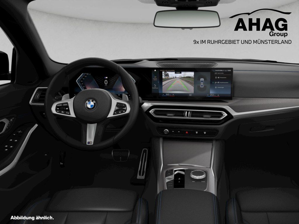 BMW 330 2023 г. Чёрный, пробег 34751 км