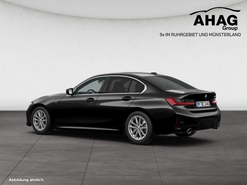 BMW 330 2023 г. Чёрный, пробег 34751 км