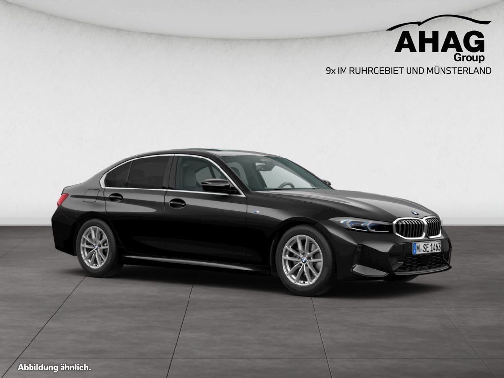 BMW 330 2023 г. Чёрный, пробег 34751 км