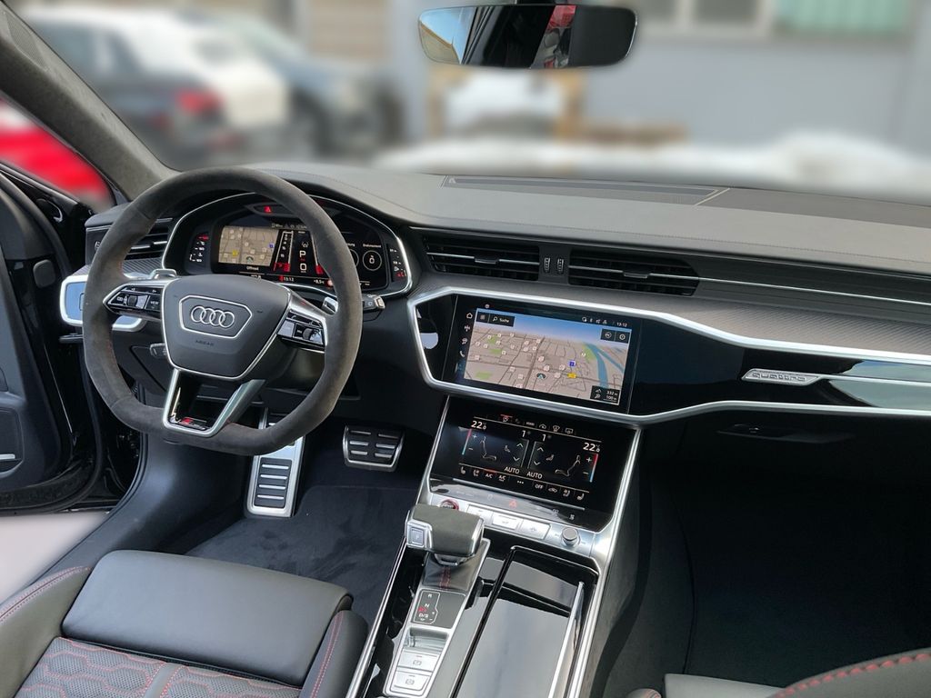 Audi RS6 2024 г. Чёрный, пробег 40000 км