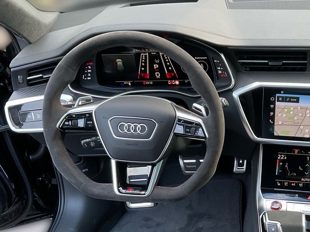 Audi RS6 2024 г. Чёрный, пробег 40000 км