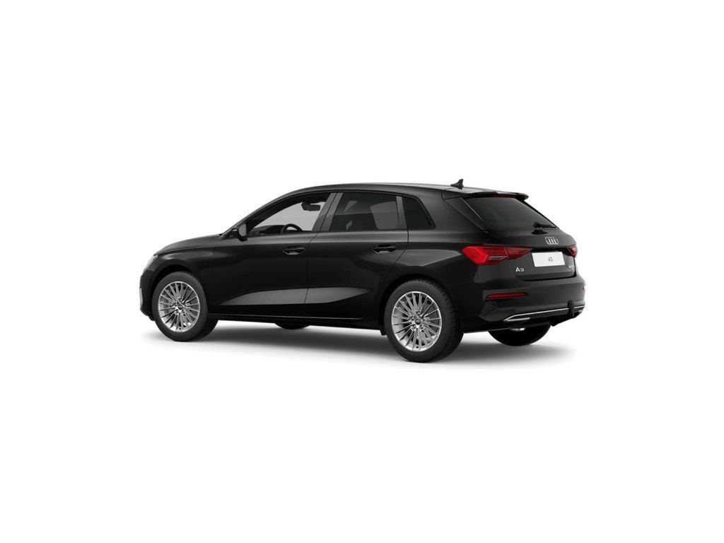Audi A3 2023 г. Чёрный, пробег 42600 км