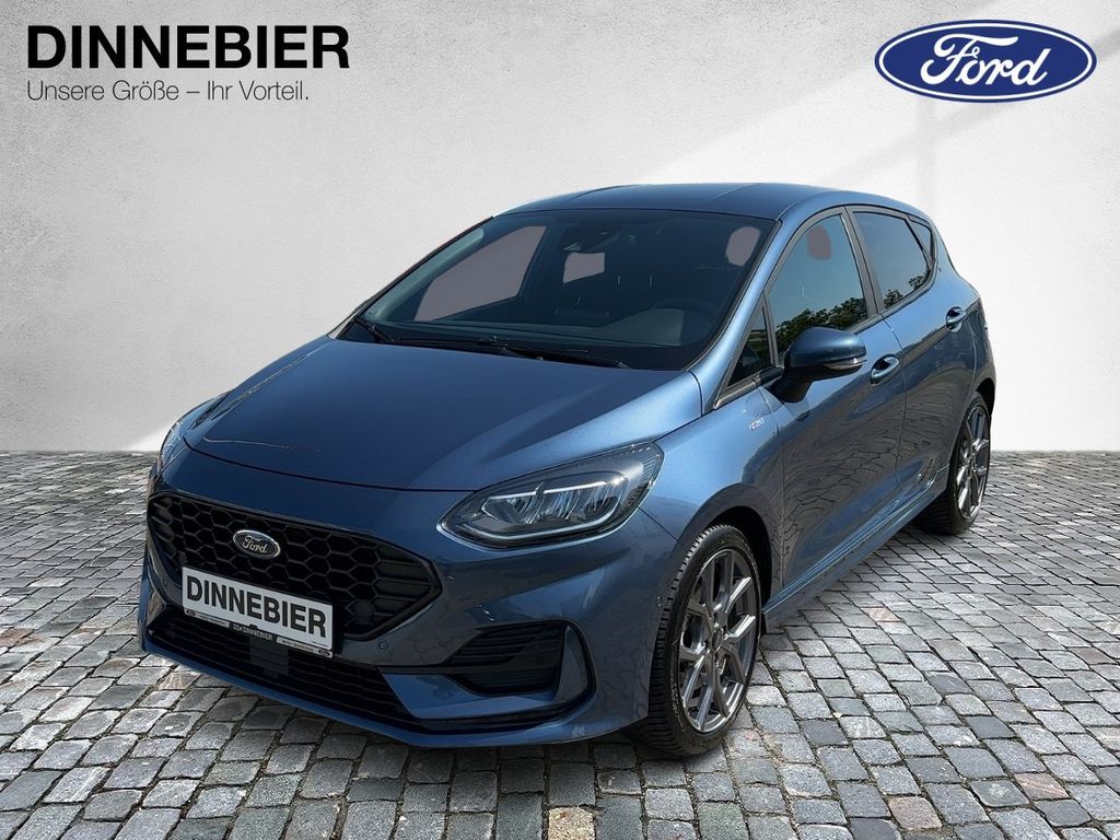 Ford Fiesta 2023 г. Синий, пробег 35075 км