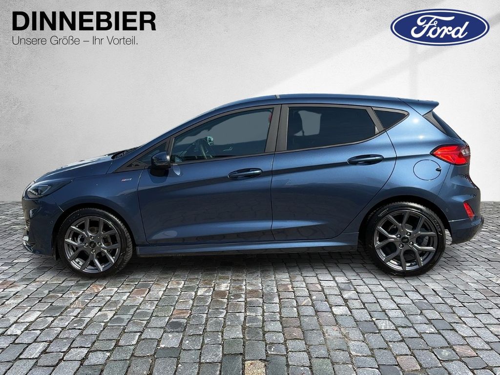Ford Fiesta 2023 г. Синий, пробег 35075 км