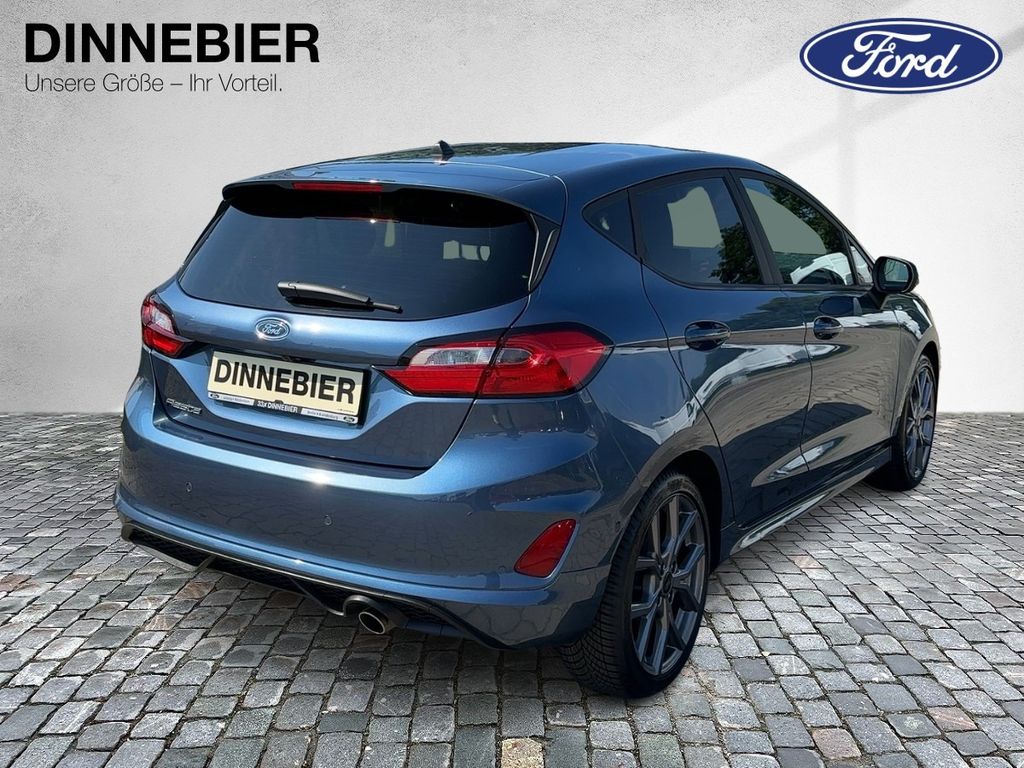 Ford Fiesta 2023 г. Синий, пробег 35075 км