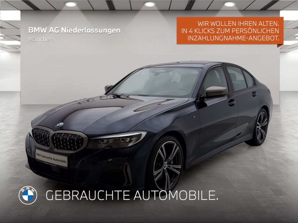 BMW M340I 2022 г. Синий, пробег 33684 км