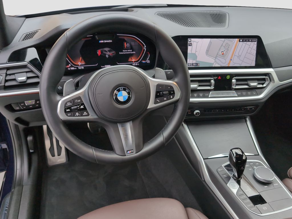 BMW M340I 2022 г. Синий, пробег 33684 км