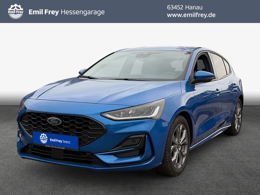 Ford Focus 2023 г. Синий, пробег 49484 км