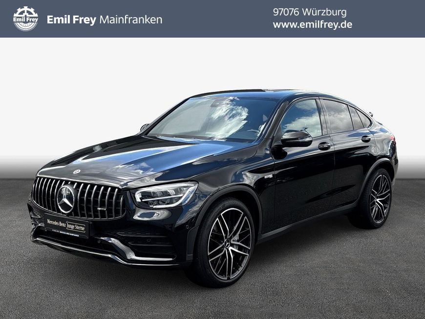 Mercedes-Benz GLC 43 AMG 2022 г. Чёрный, пробег 48455 км