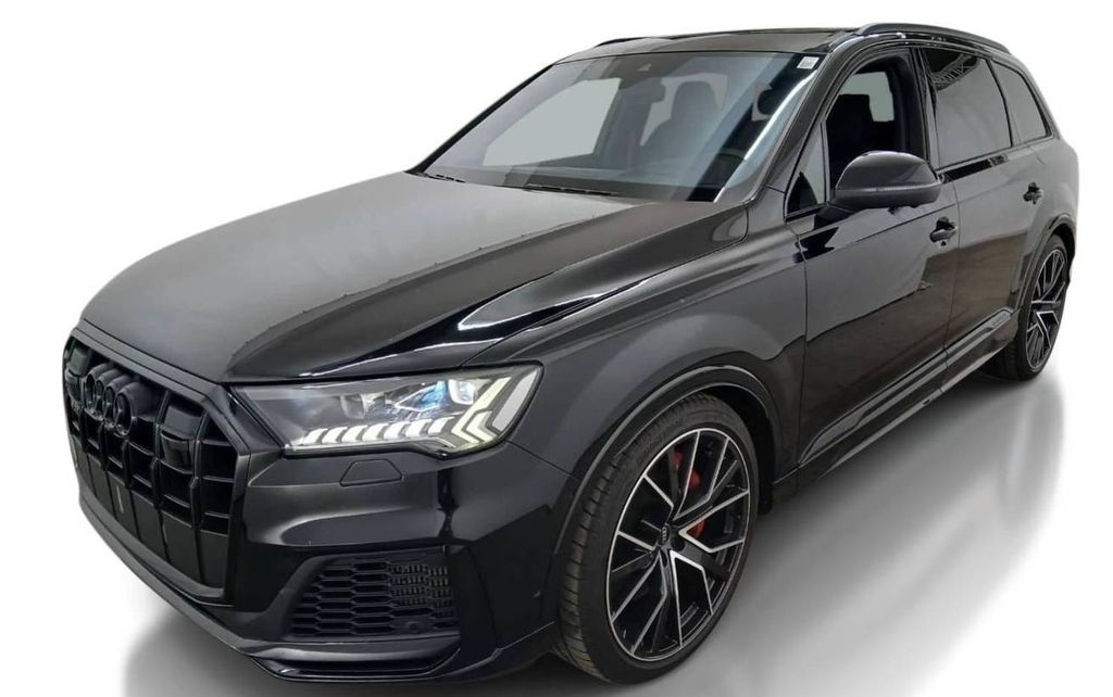 Audi SQ7 2023 г. Чёрный, пробег 55000 км