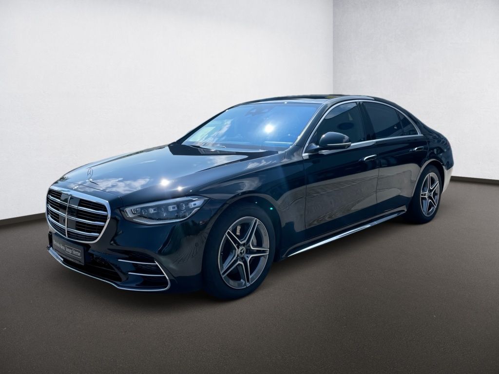 Mercedes-Benz S 450 2022 г. Чёрный, пробег 55143 км