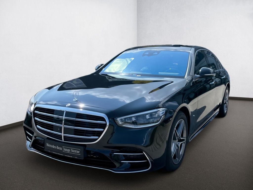 Mercedes-Benz S 450 2022 г. Чёрный, пробег 55143 км