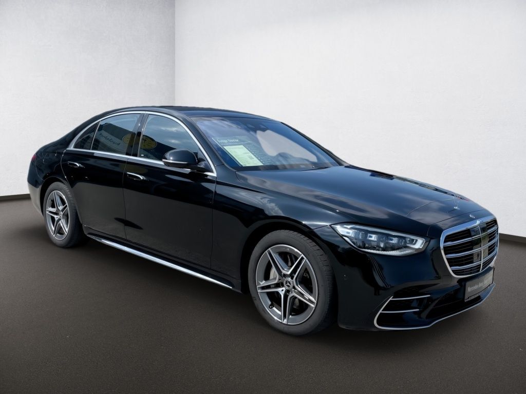 Mercedes-Benz S 450 2022 г. Чёрный, пробег 55143 км