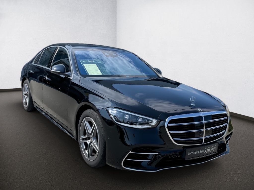 Mercedes-Benz S 450 2022 г. Чёрный, пробег 55143 км
