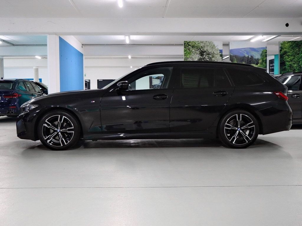 BMW 320 2025 г. Чёрный, пробег 39560 км