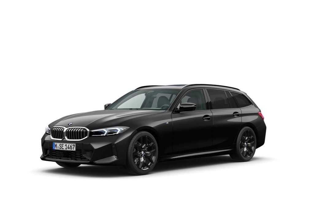 BMW 330 2026 г. Чёрный, пробег 11205 км