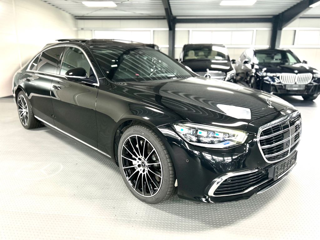 Mercedes-Benz S 350 2021 г. Чёрный, пробег 57804 км