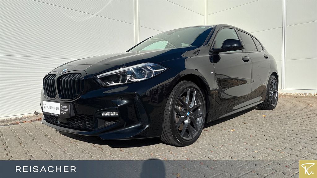 BMW 120 2022 г. Чёрный, пробег 25499 км