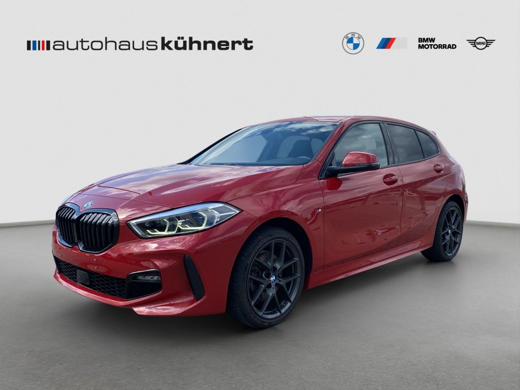 BMW 118 2022 г. Красный, пробег 41932 км