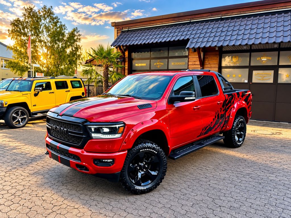 Dodge RAM 2023 г. Красный, пробег 44900 км