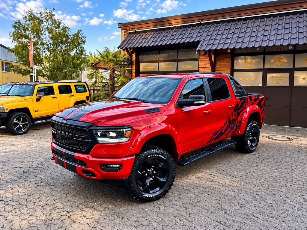 Dodge RAM 2023 г. Красный, пробег 44900 км