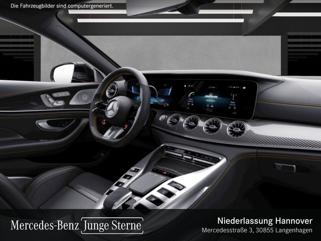 Mercedes-Benz AMG GT 2022 г. Синий, пробег 36214 км