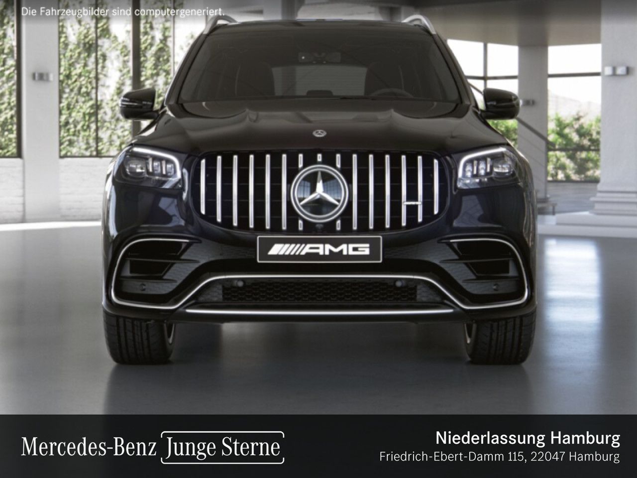 Mercedes-Benz GLS 63 2023 г. Чёрный, пробег 47320 км