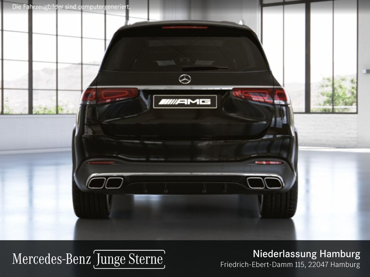 Mercedes-Benz GLS 63 2023 г. Чёрный, пробег 47320 км