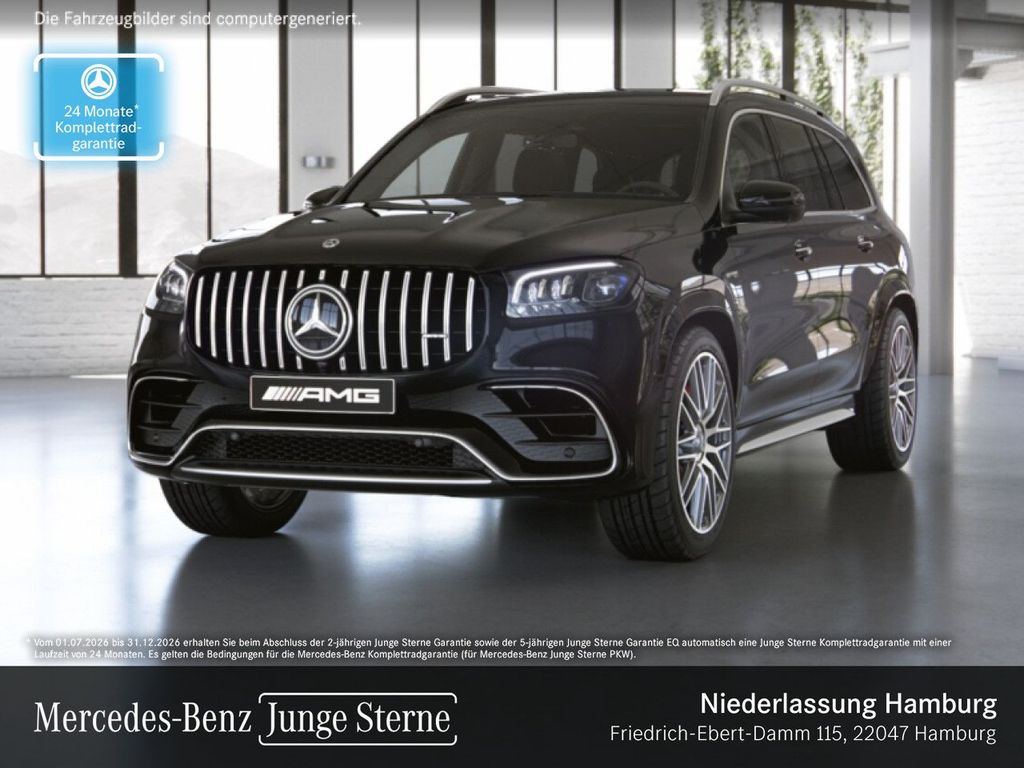 Mercedes-Benz GLS 63 2023 г. Чёрный, пробег 47320 км