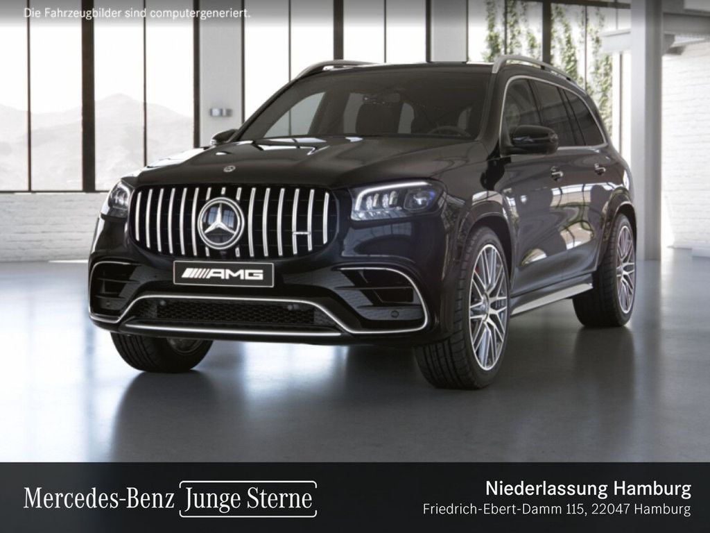 Mercedes-Benz GLS 63 2023 г. Чёрный, пробег 47320 км