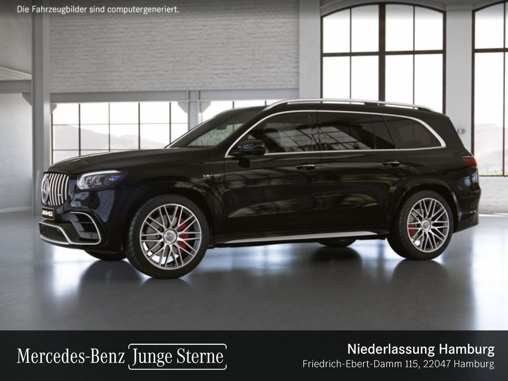 Mercedes-Benz GLS 63 2023 г. Чёрный, пробег 47320 км
