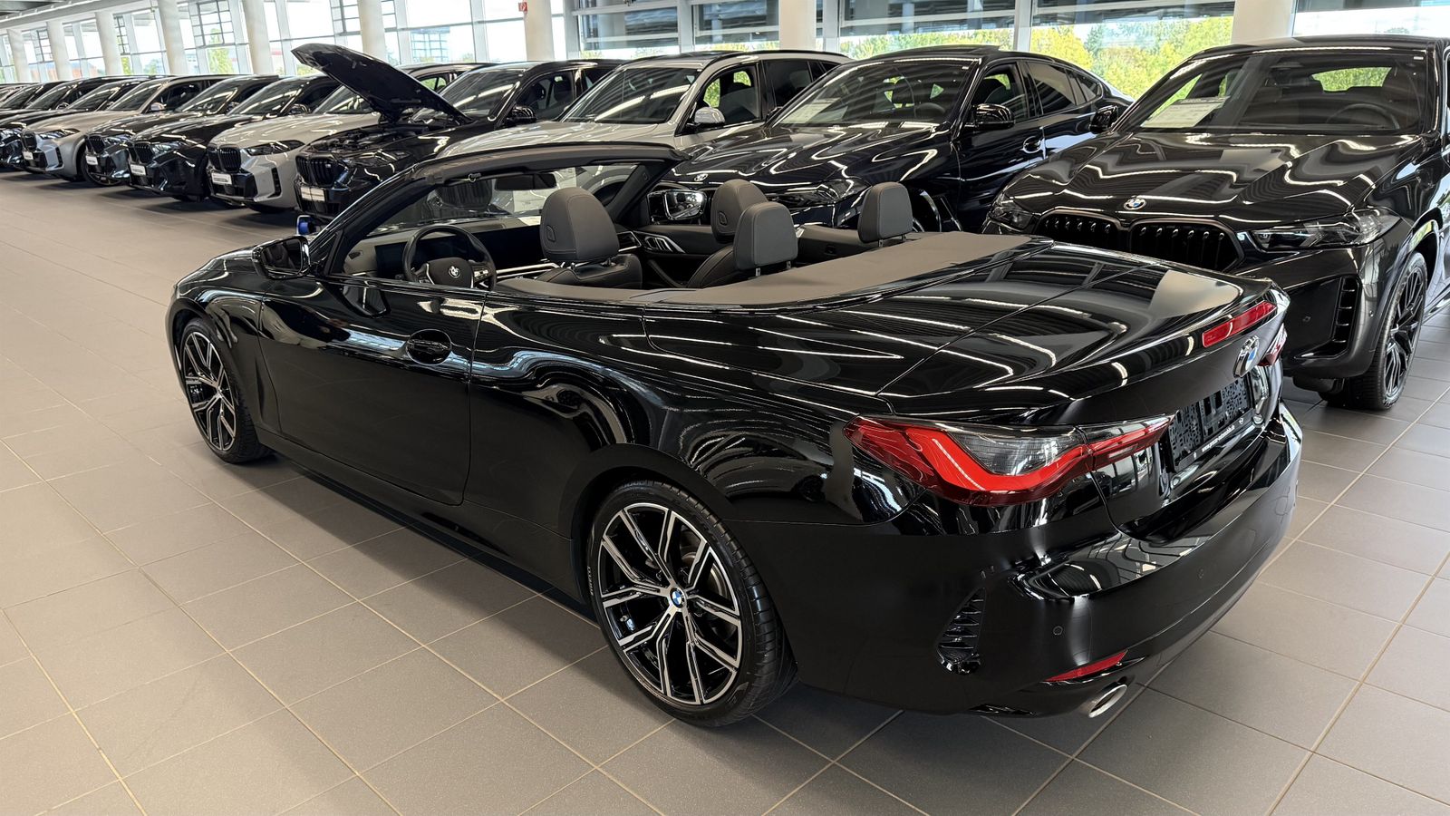 BMW 420 2023 г. Чёрный, пробег 38609 км
