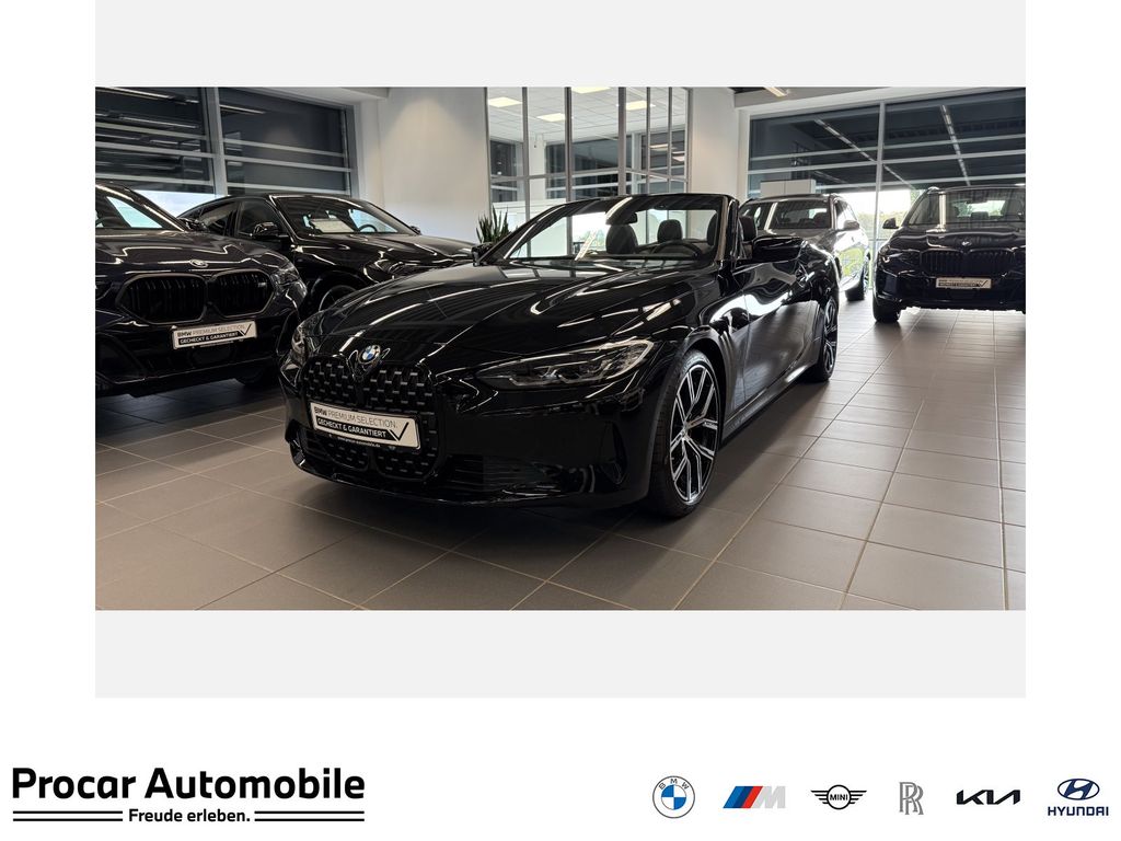 BMW 420 2023 г. Чёрный, пробег 38609 км