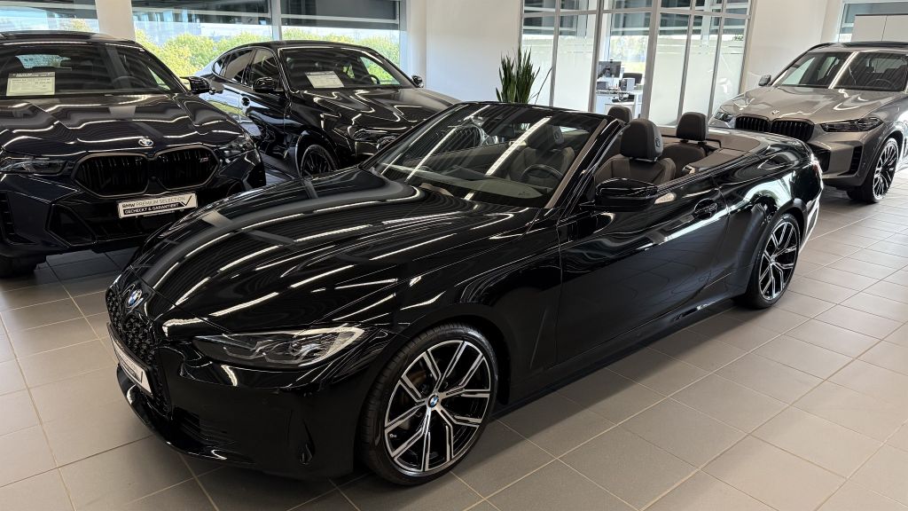 BMW 420 2023 г. Чёрный, пробег 38609 км