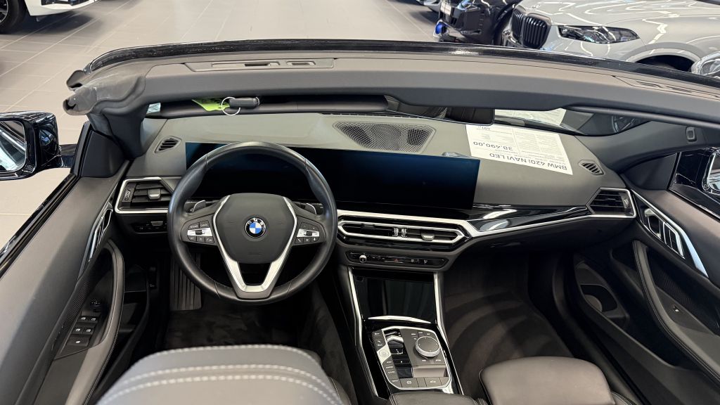 BMW 420 2023 г. Чёрный, пробег 38609 км