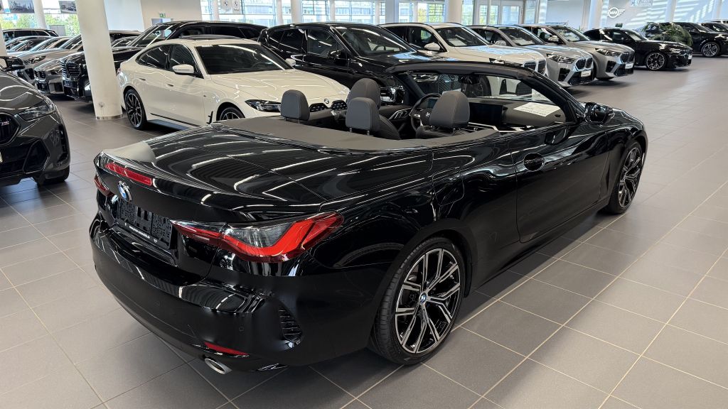 BMW 420 2023 г. Чёрный, пробег 38609 км