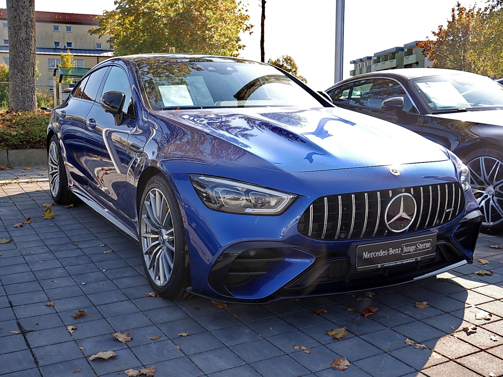 Mercedes-Benz AMG GT 2021 г. Синий, пробег 28998 км