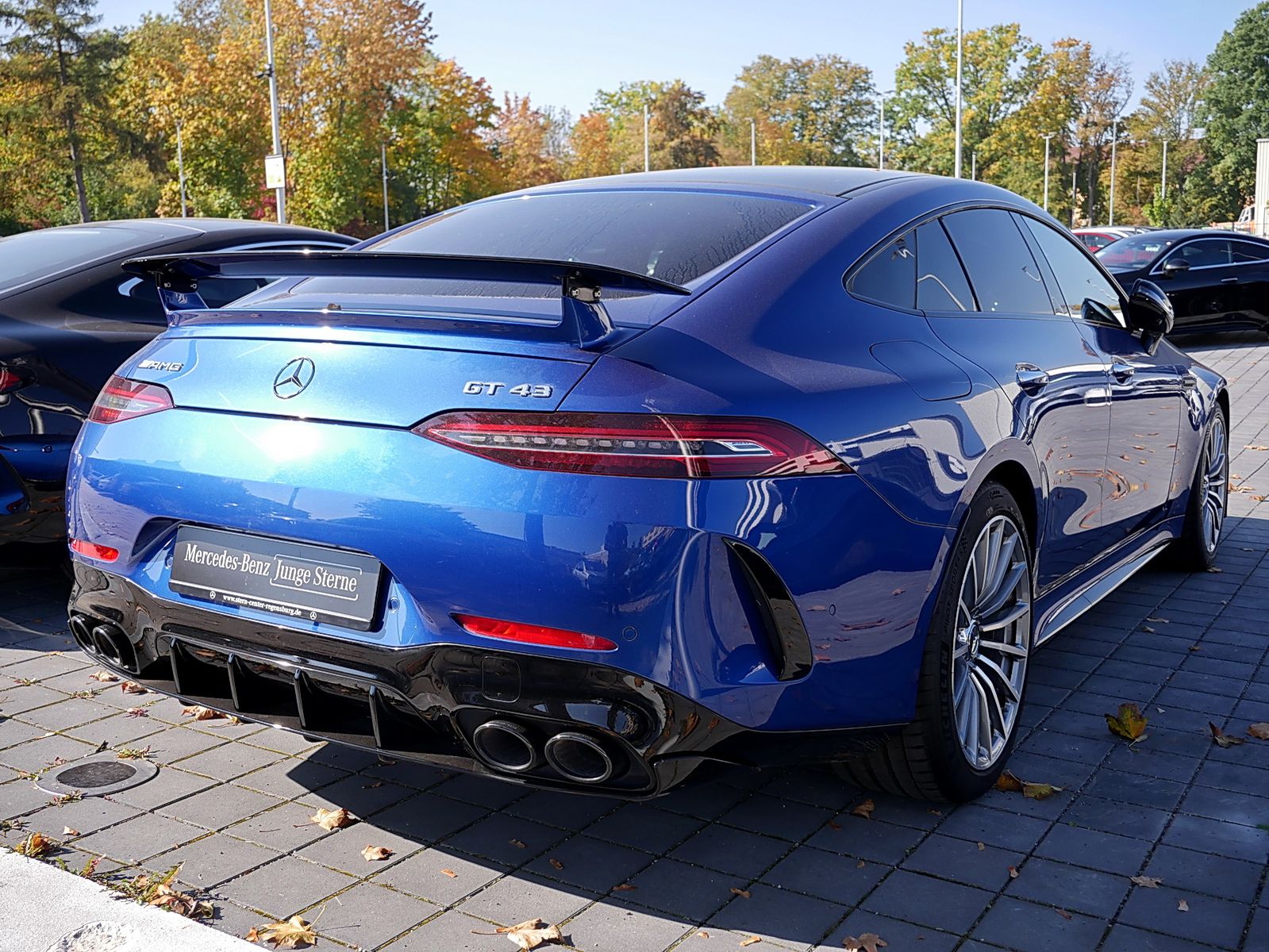 Mercedes-Benz AMG GT 2021 г. Синий, пробег 28998 км