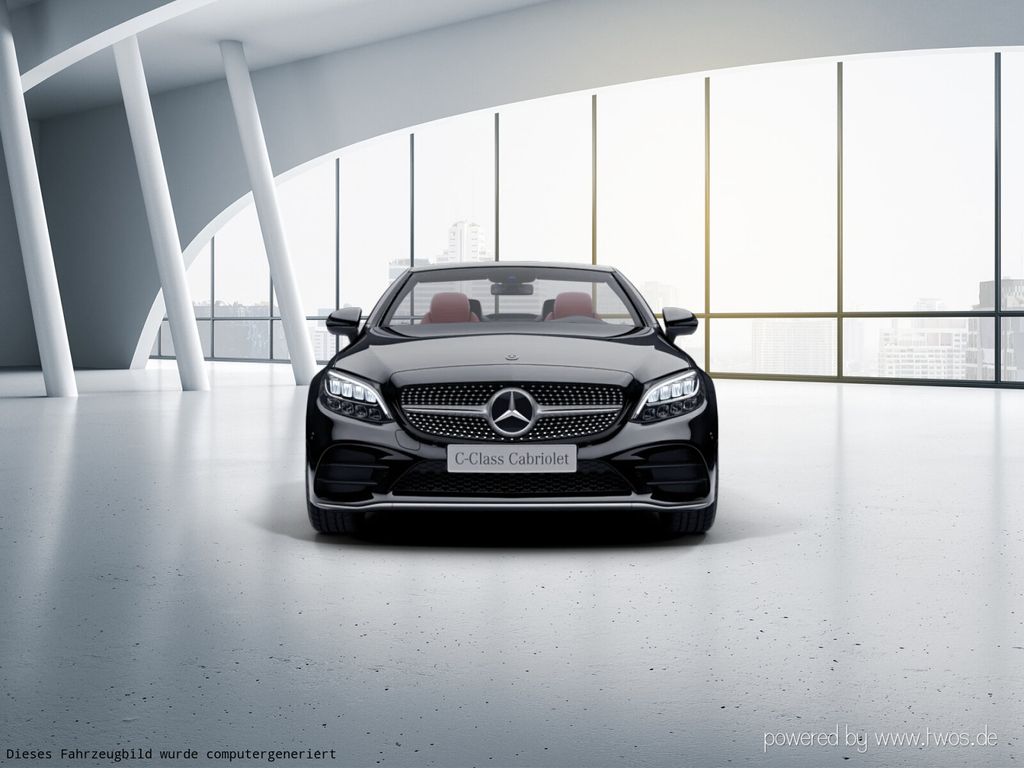 Mercedes-Benz C 180 2021 г. Чёрный, пробег 16830 км