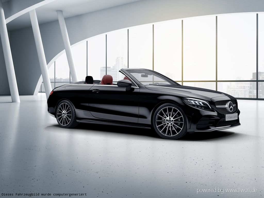 Mercedes-Benz C 180 2021 г. Чёрный, пробег 16830 км