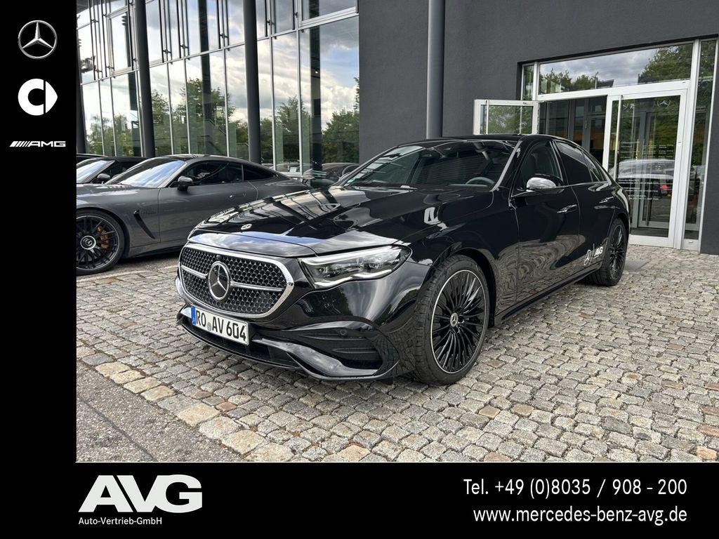 Mercedes-Benz E 220 2026 г. Чёрный, пробег 8000 км